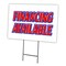 Signmission Financing Available Yard Sign & Stake outdoor plastic coroplast window, C-1824 Financing Available C-1824 Financing Available - alternate 1